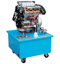 자동차 구조 실습장비 - V6 가솔린 엔진 구조 교육장비