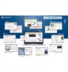 유압,공압, PLC,모터제어,메카트로닉스,전기,전자 시뮬레이션 소프트웨어 